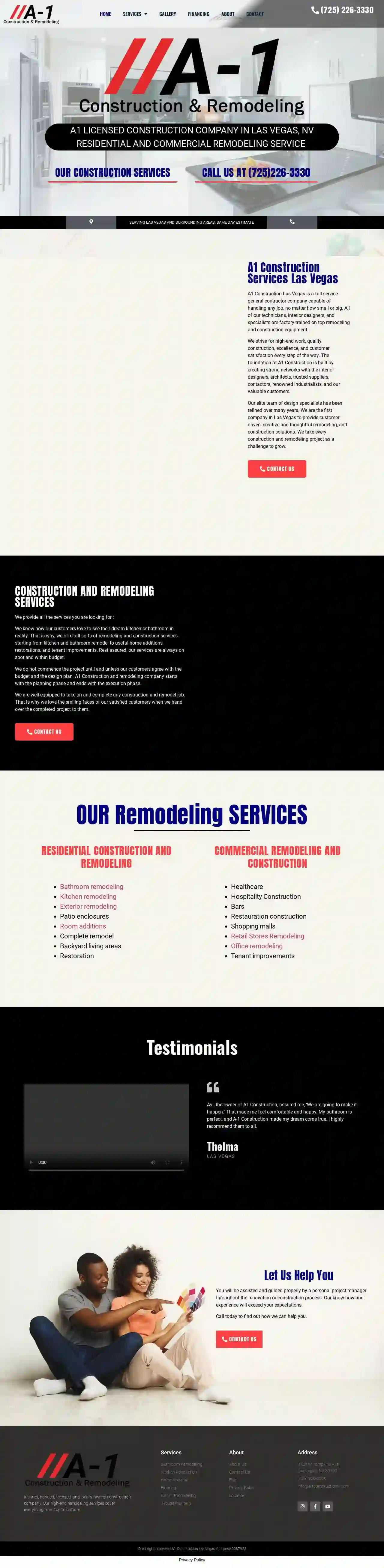 A1 Construction & Remodeling