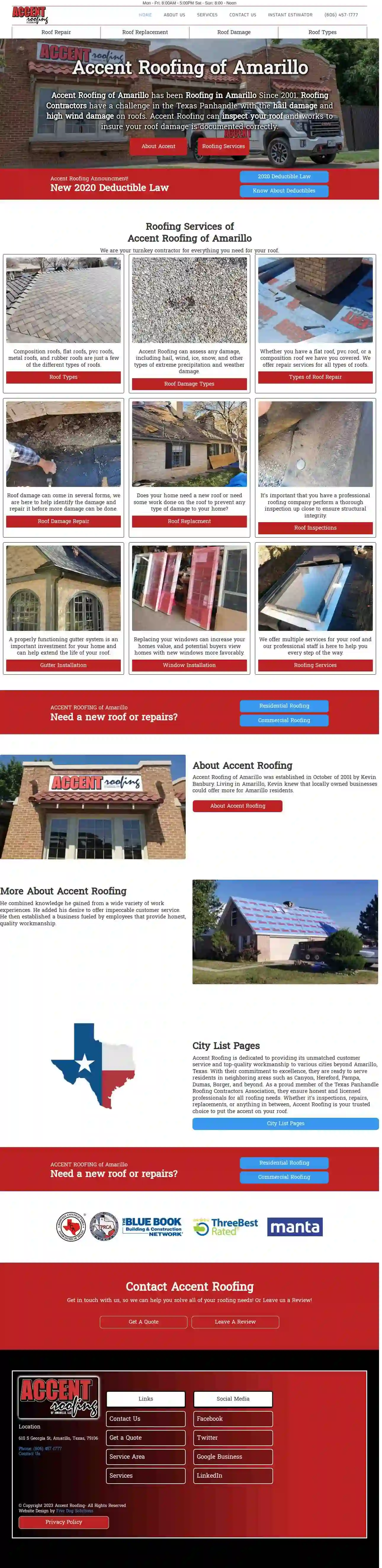 Accent Roofing of Amarillo, LLC