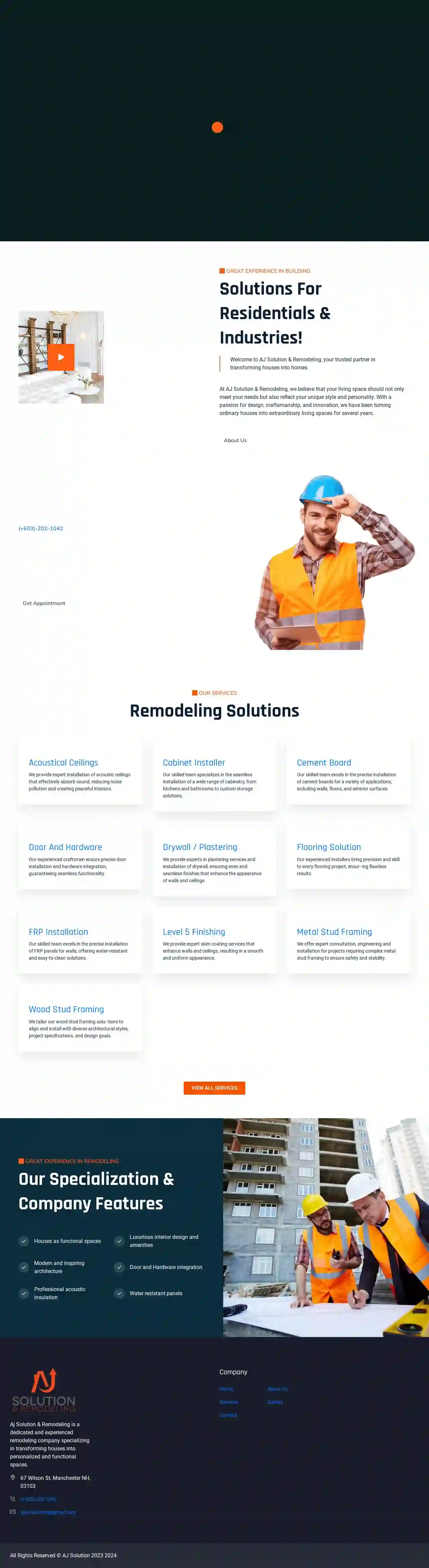 AJ Solution & Remodeling Inc.