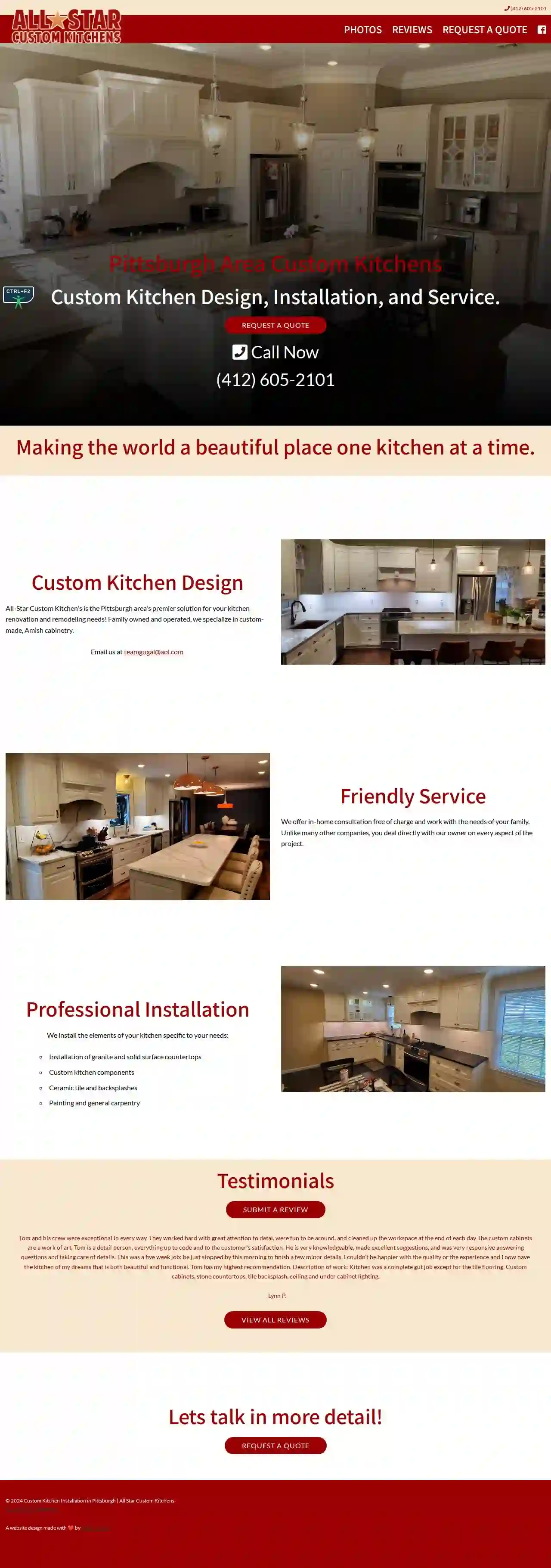 All-Star Custom Kitchens and Remodeling