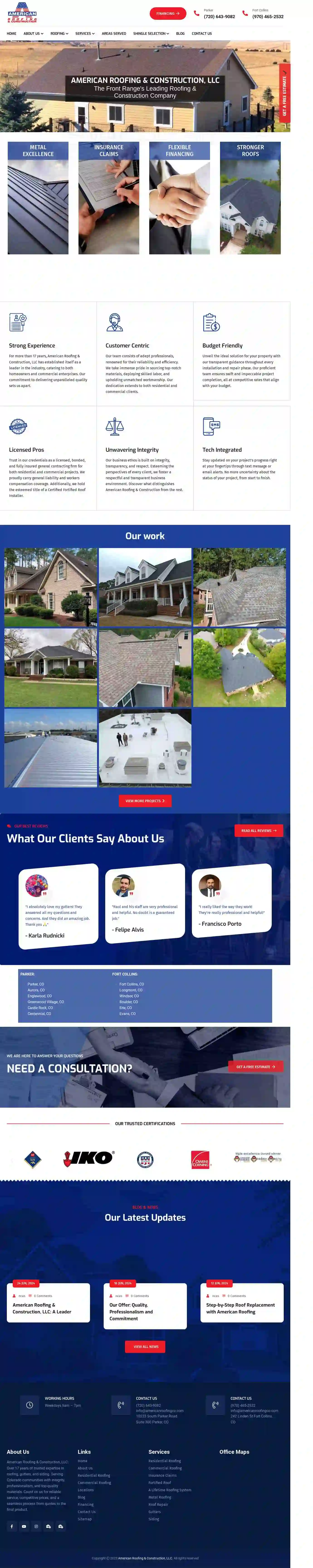 American Roofing & Construction, LLC