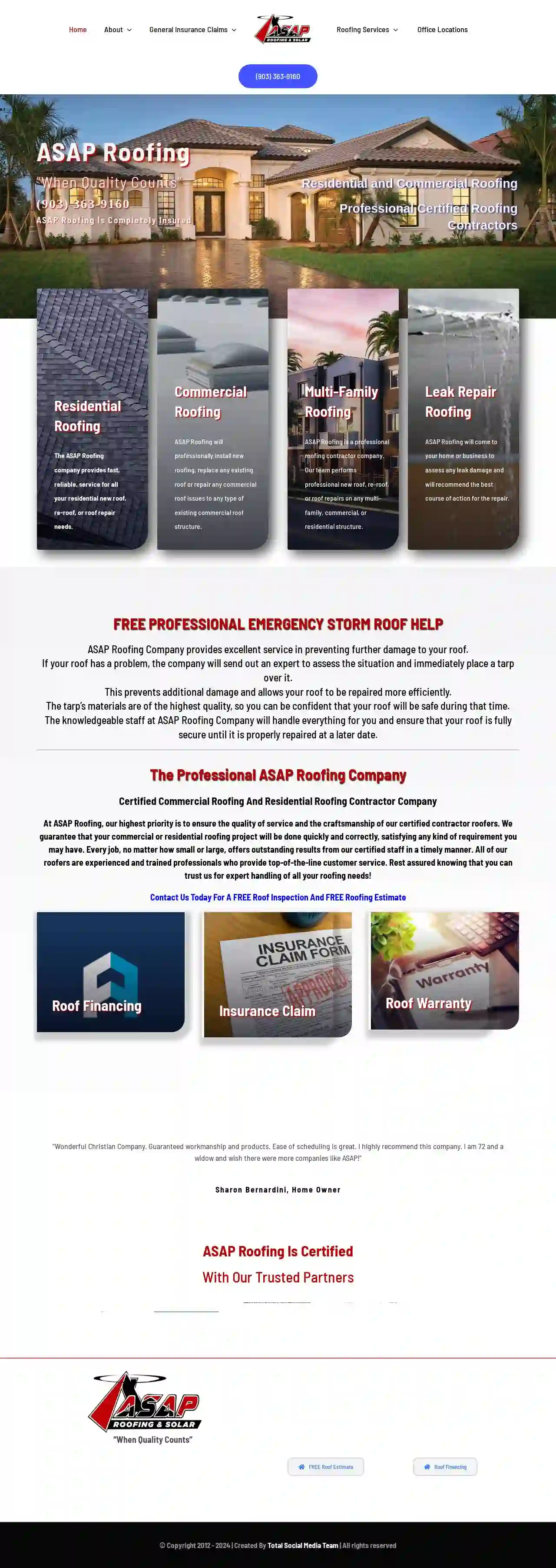 ASAP Roofing & Solar