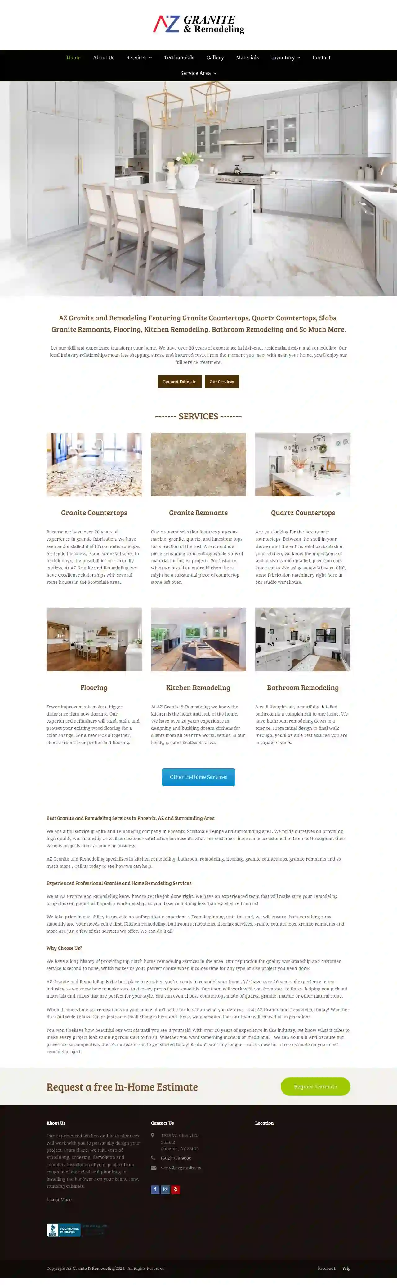 AZ Granite & Remodeling