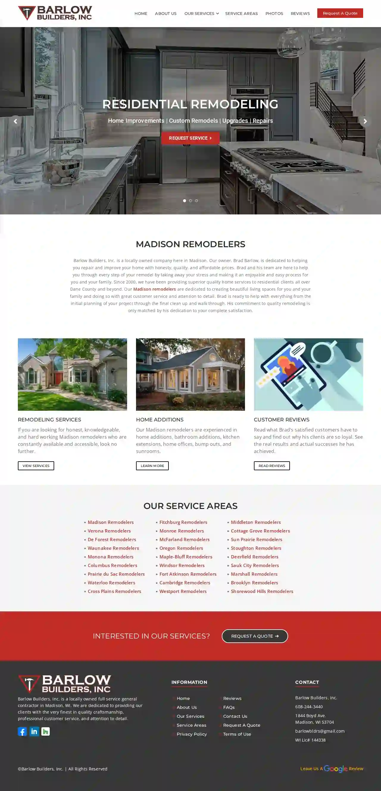 Barlow Builders, Inc.