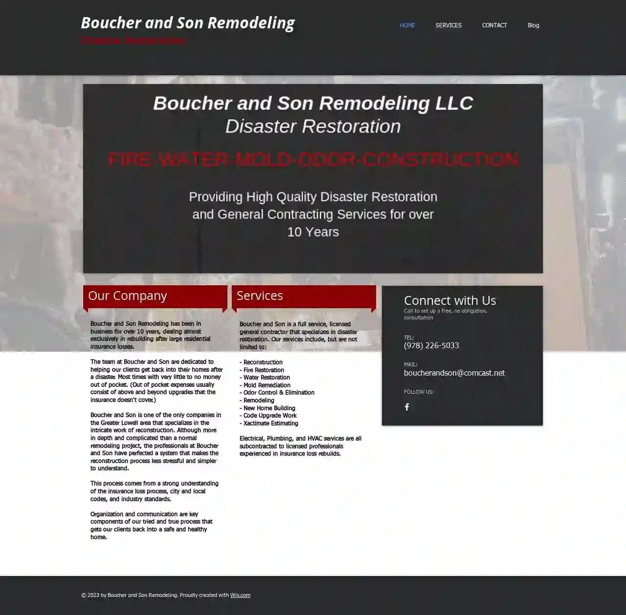 Boucher and Son Remodeling LLC: Disaster Restoration