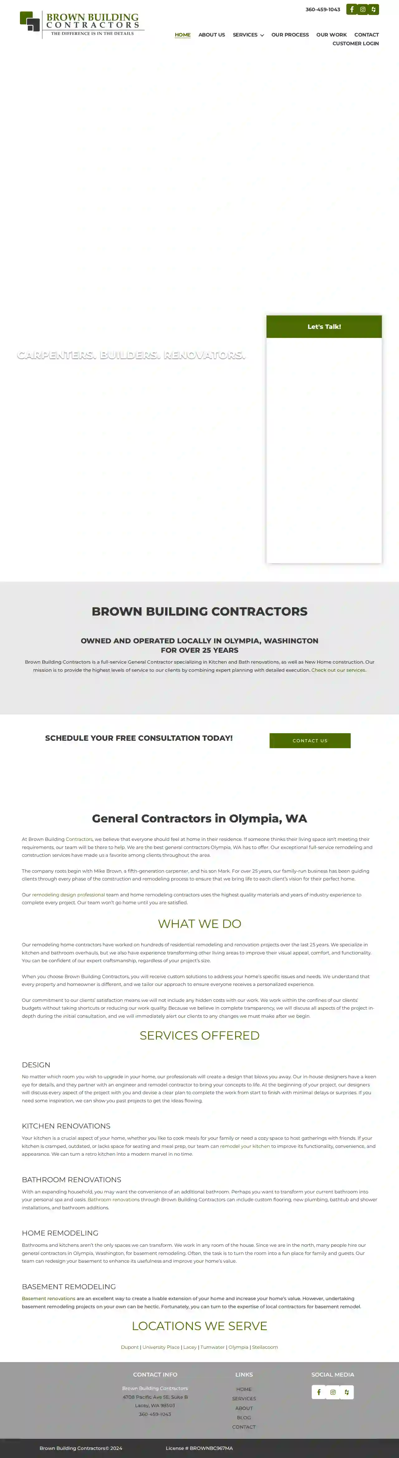 Brown Building Contractors