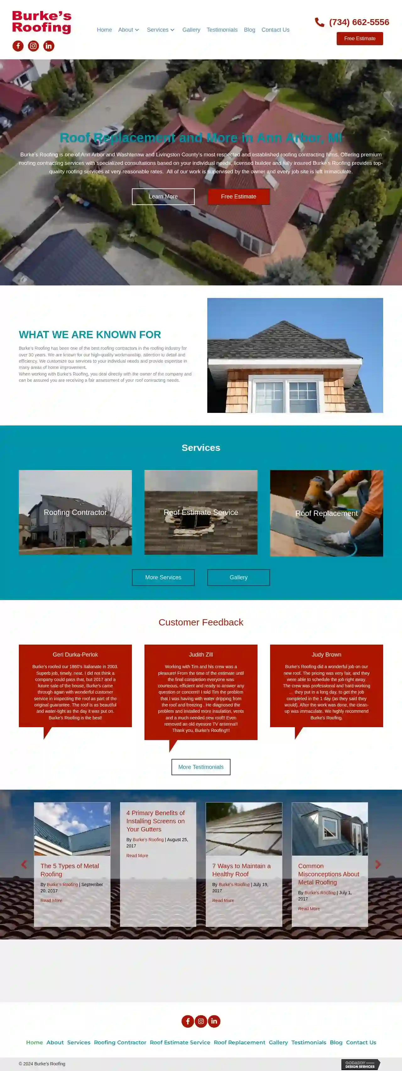 Burke's Roofing