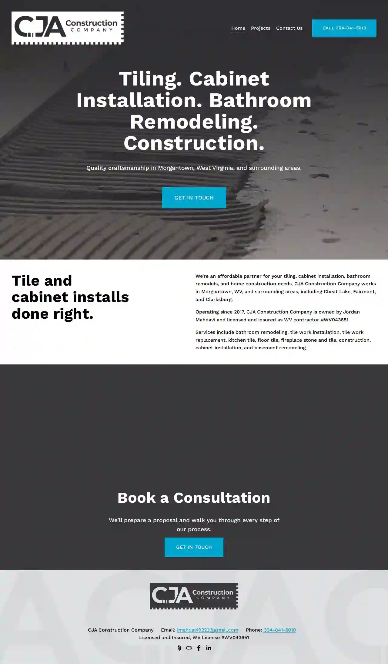 CJA Construction Company