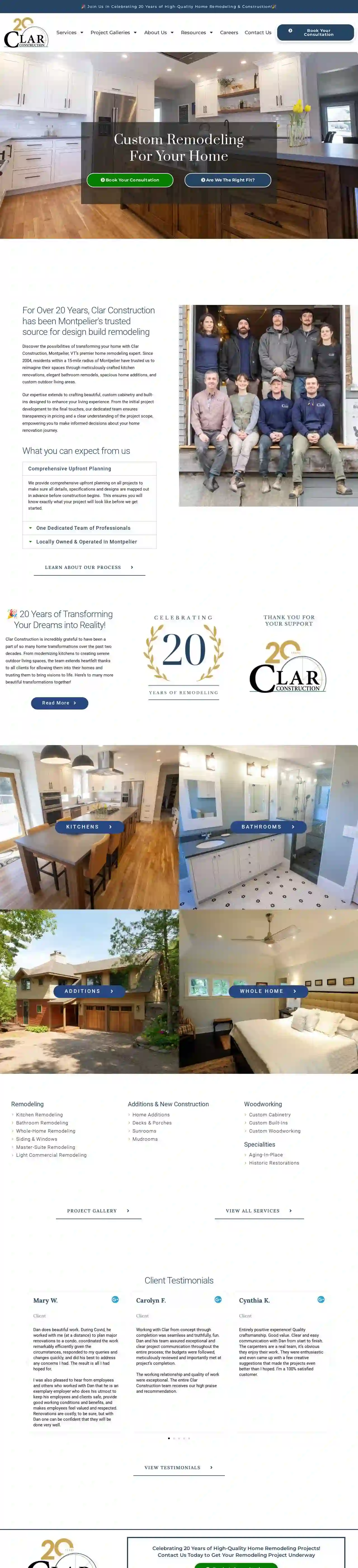 Clar Construction