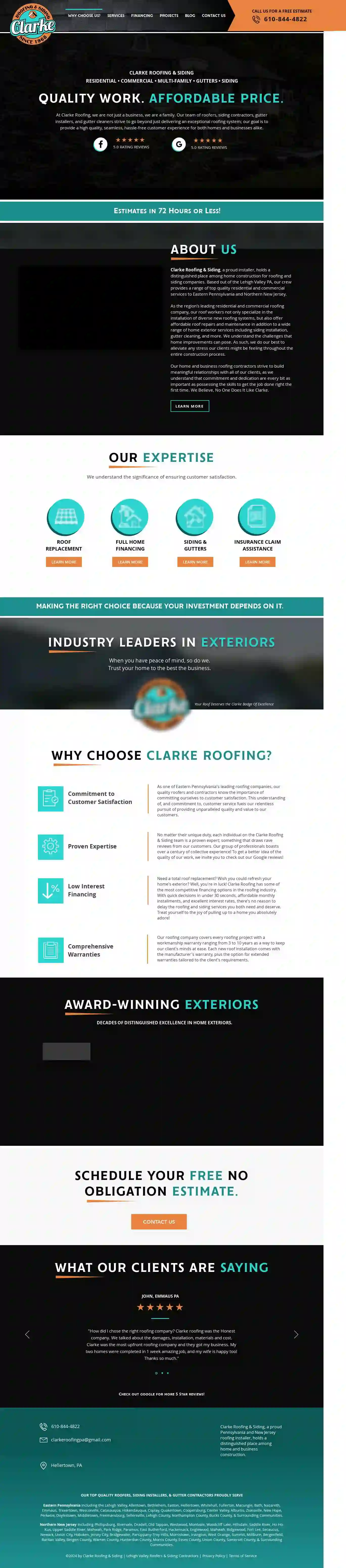 Clarke Roofing & Siding