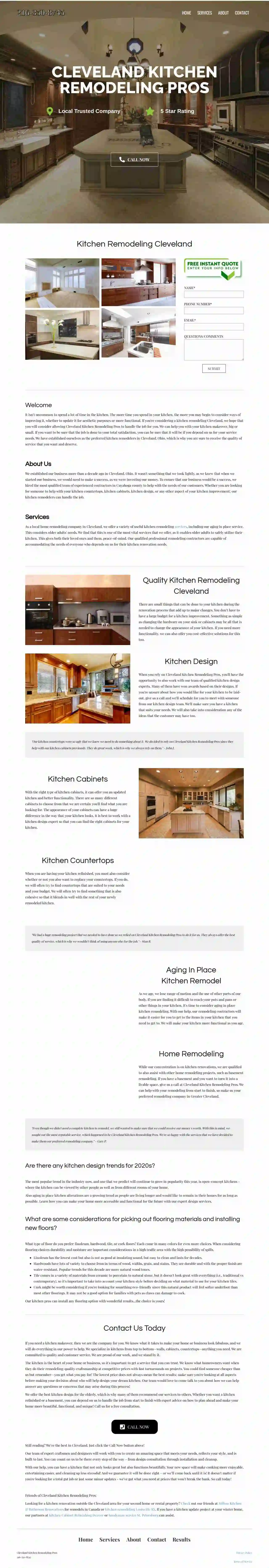 Cleveland Kitchen Remodeling Pros