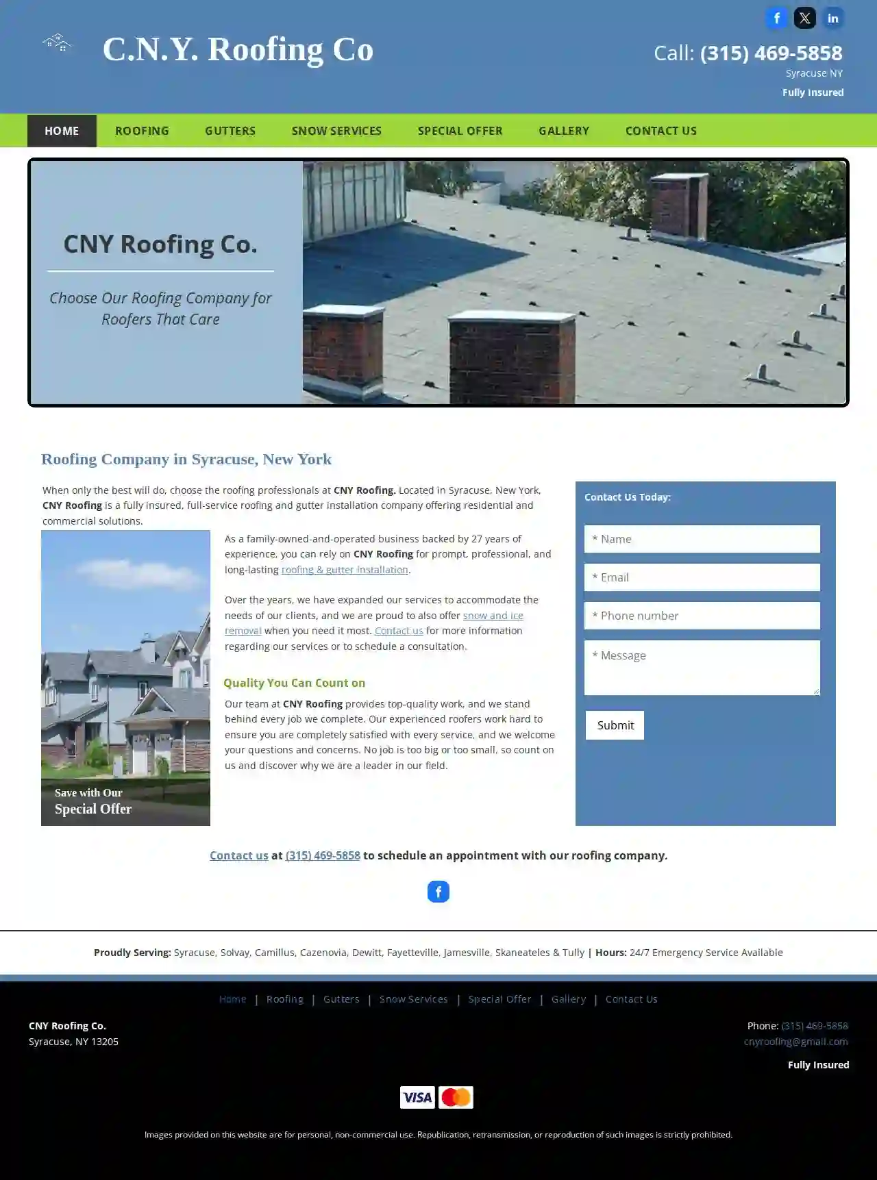 C.N.Y. Roofing Co