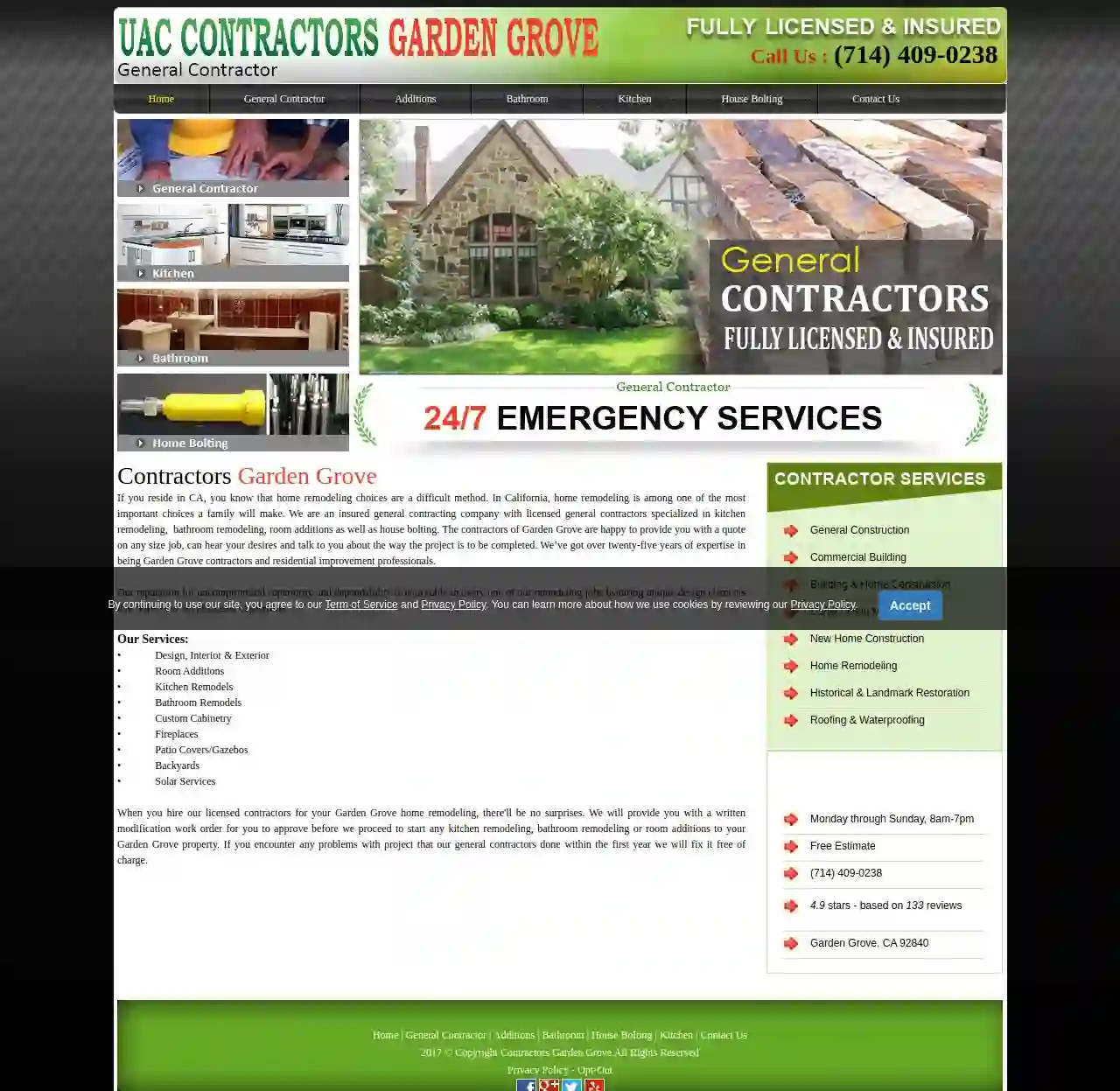 UAC Contractors Garden Grove