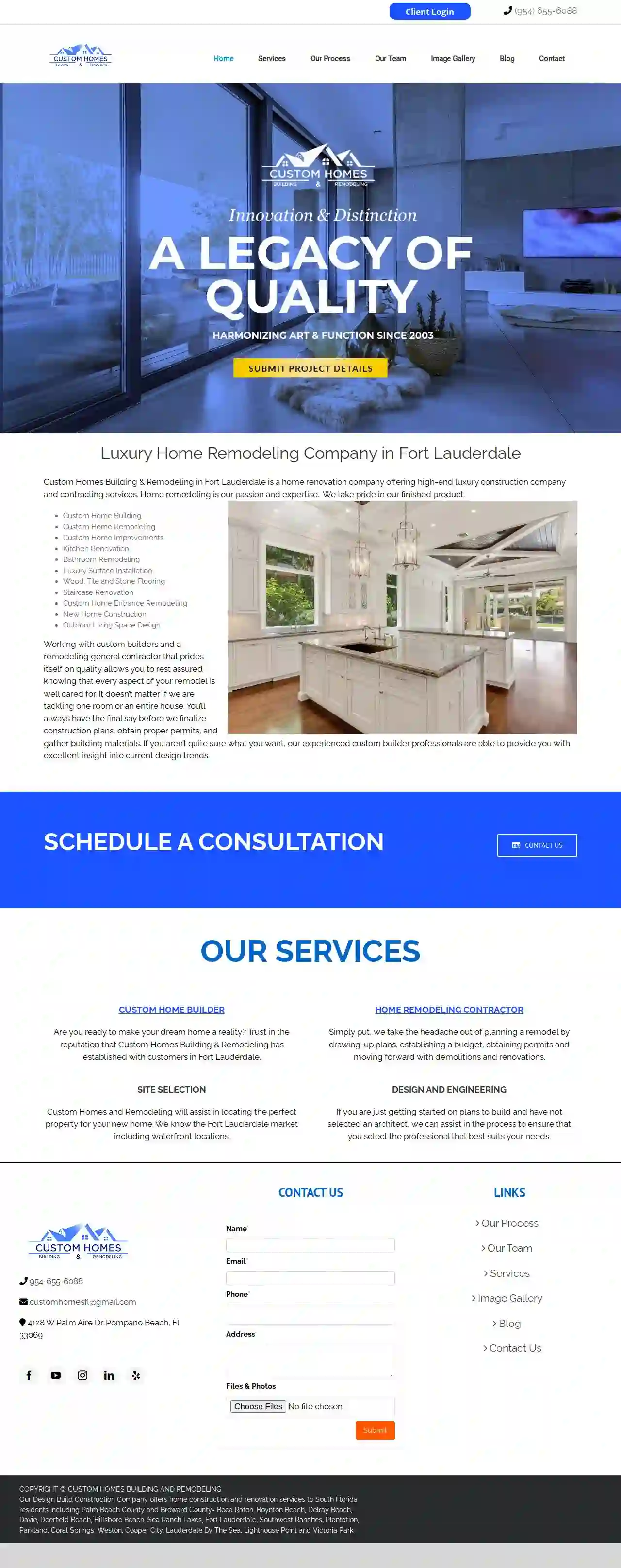 Custom Homes Building & Remodeling