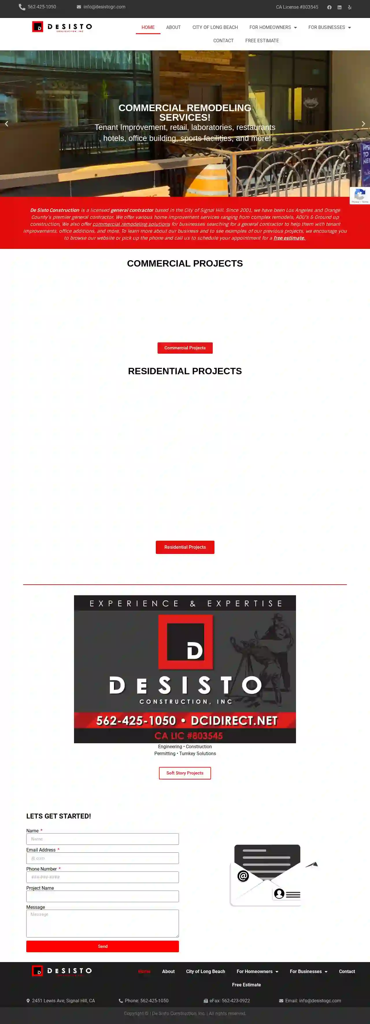 De Sisto Construction, Inc.