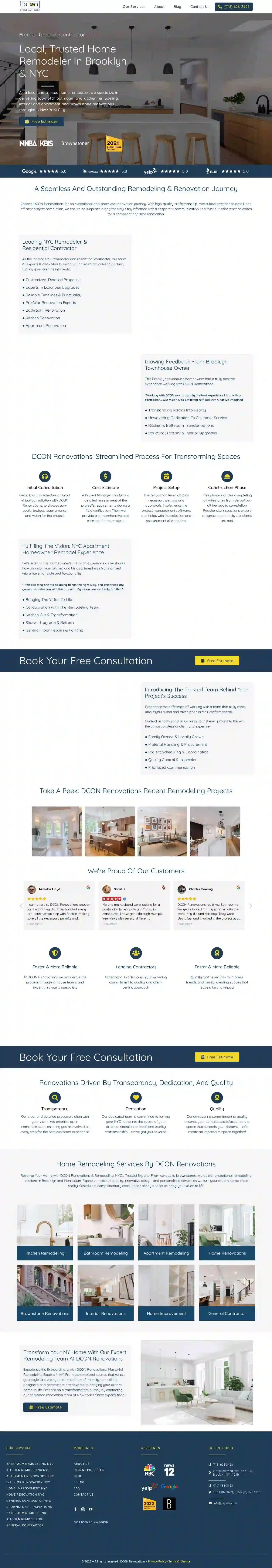 DCON Renovations & Remodeling