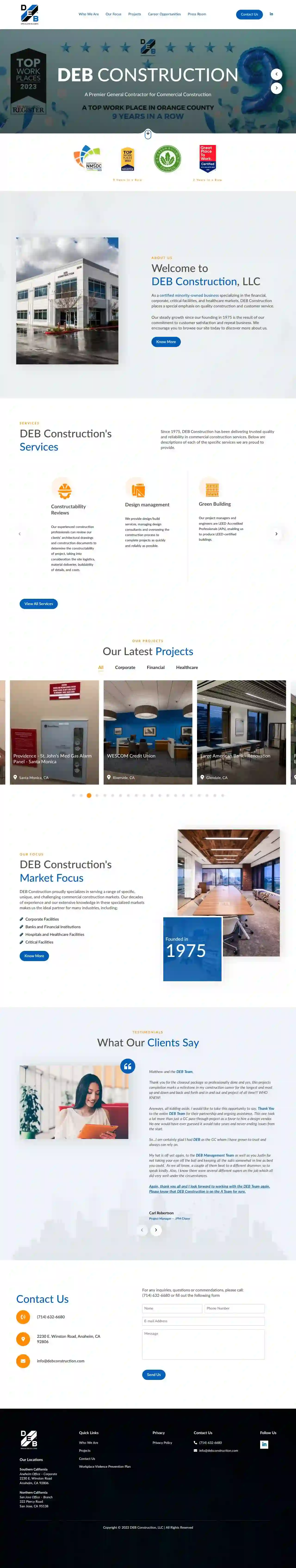 DEB Construction, LLC