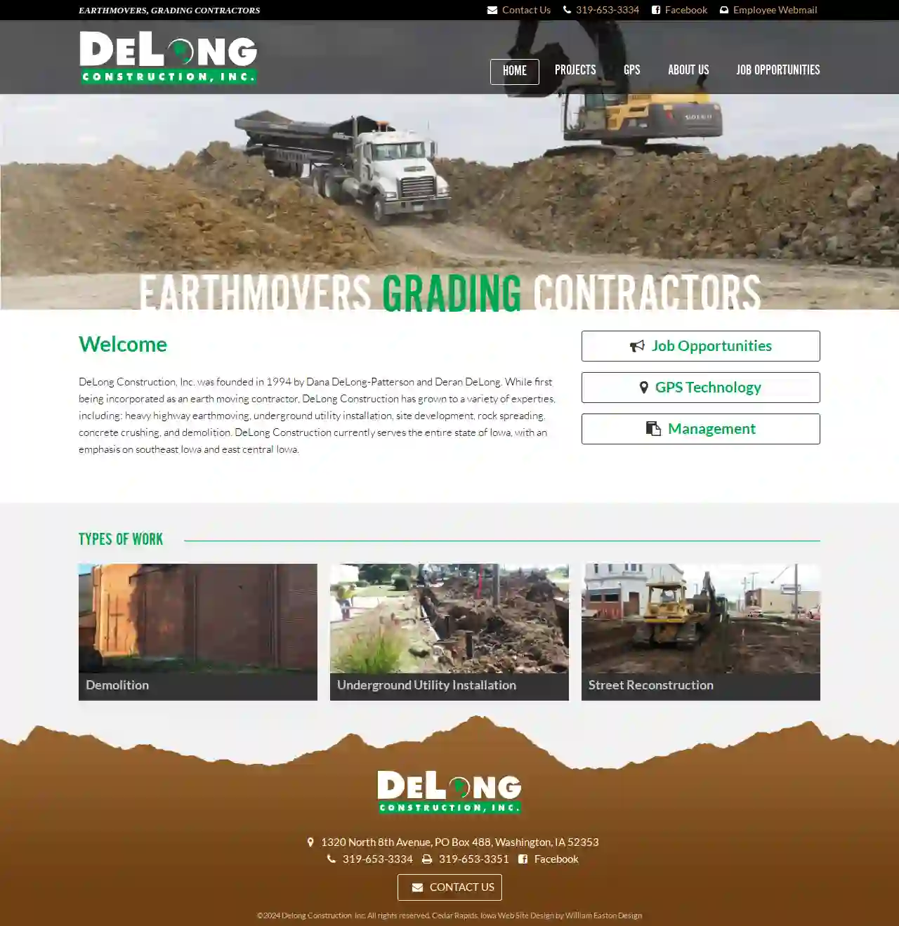 Delong Construction Inc