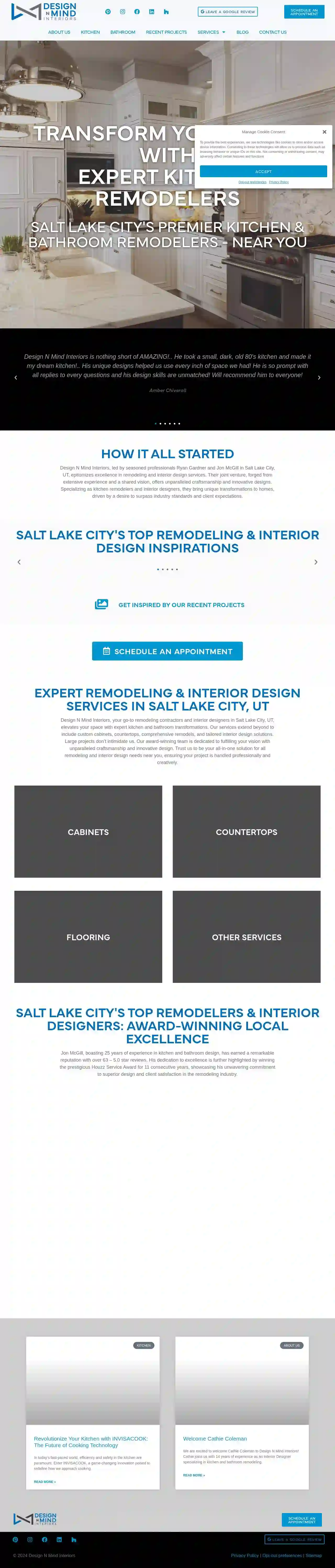 Design N Mind Interiors - Kitchen Remodeling Salt Lake City