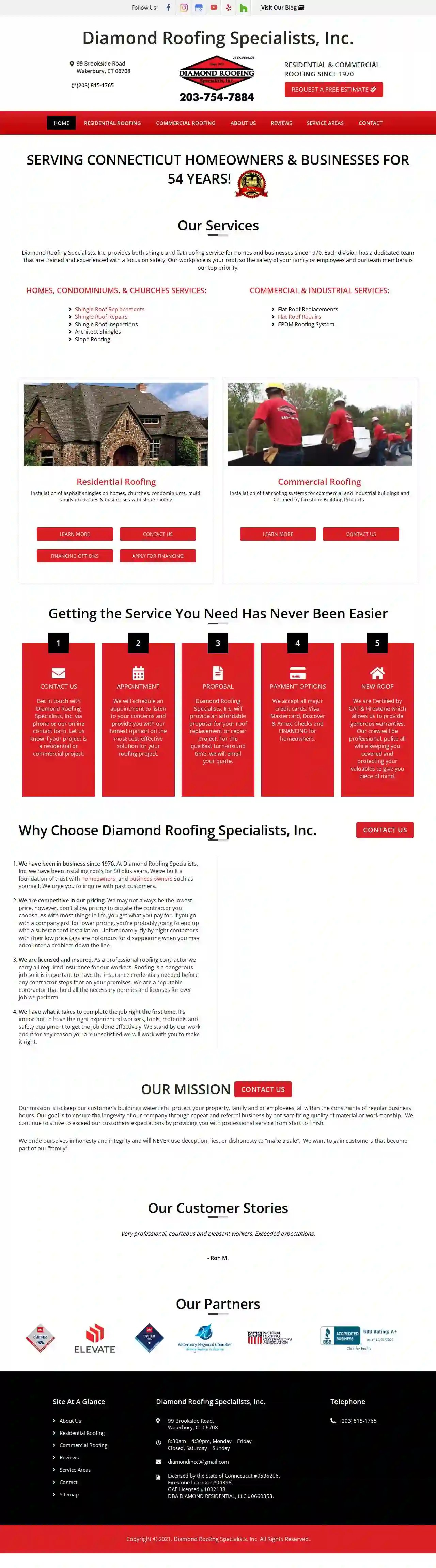 Diamond Roofing Specialists, Inc.