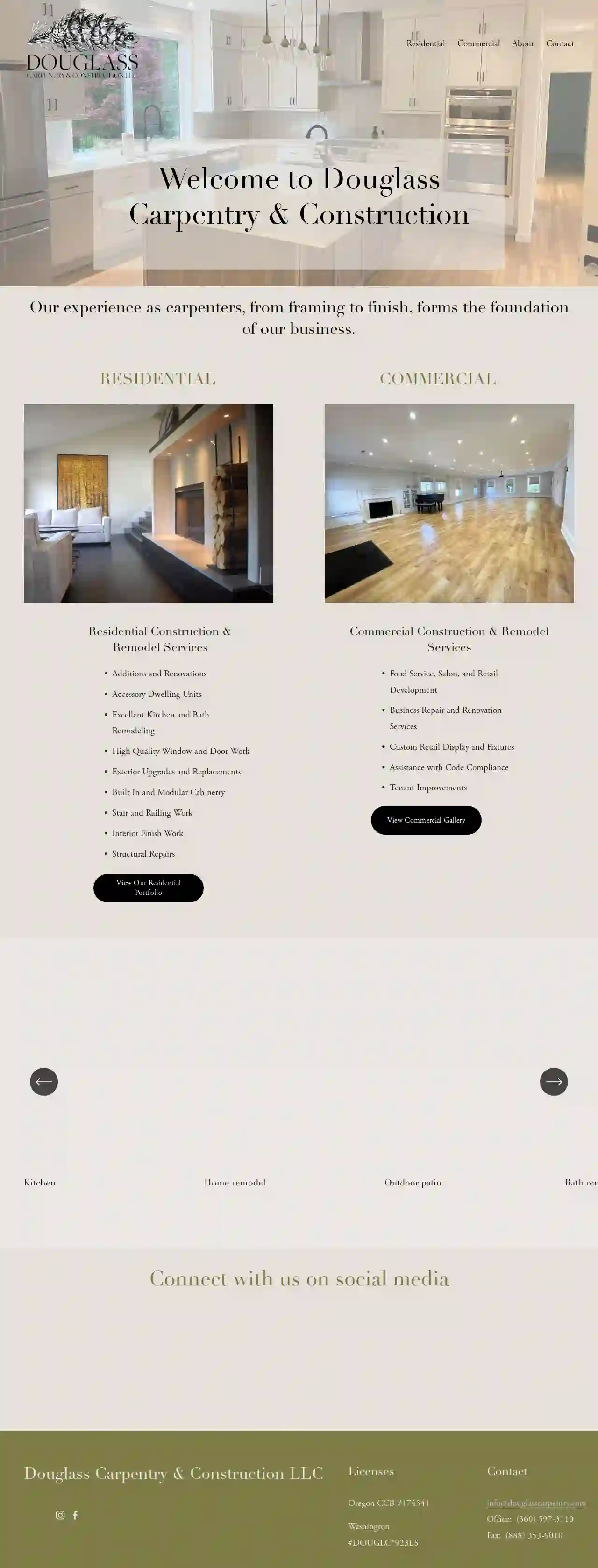 Douglass Carpentry & Construction llc