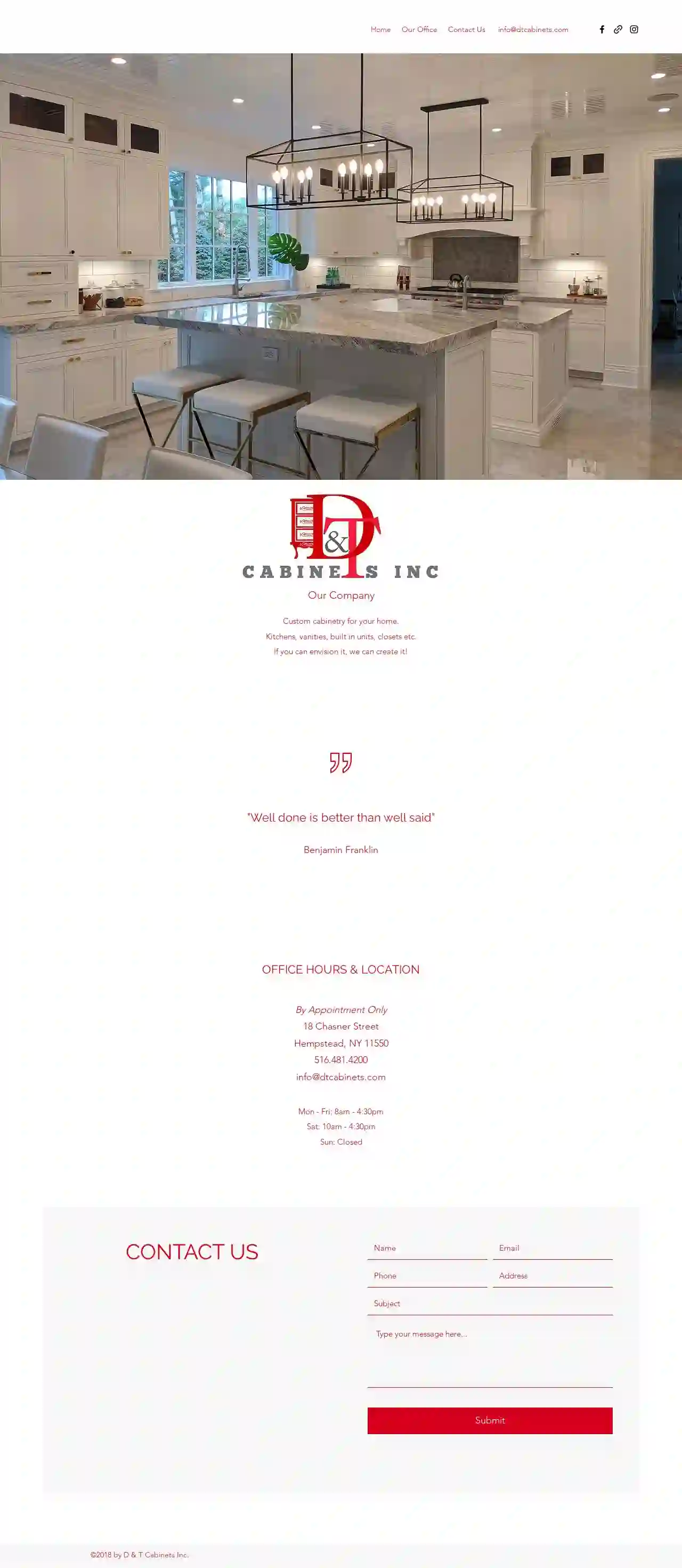 D & T Cabinets Inc