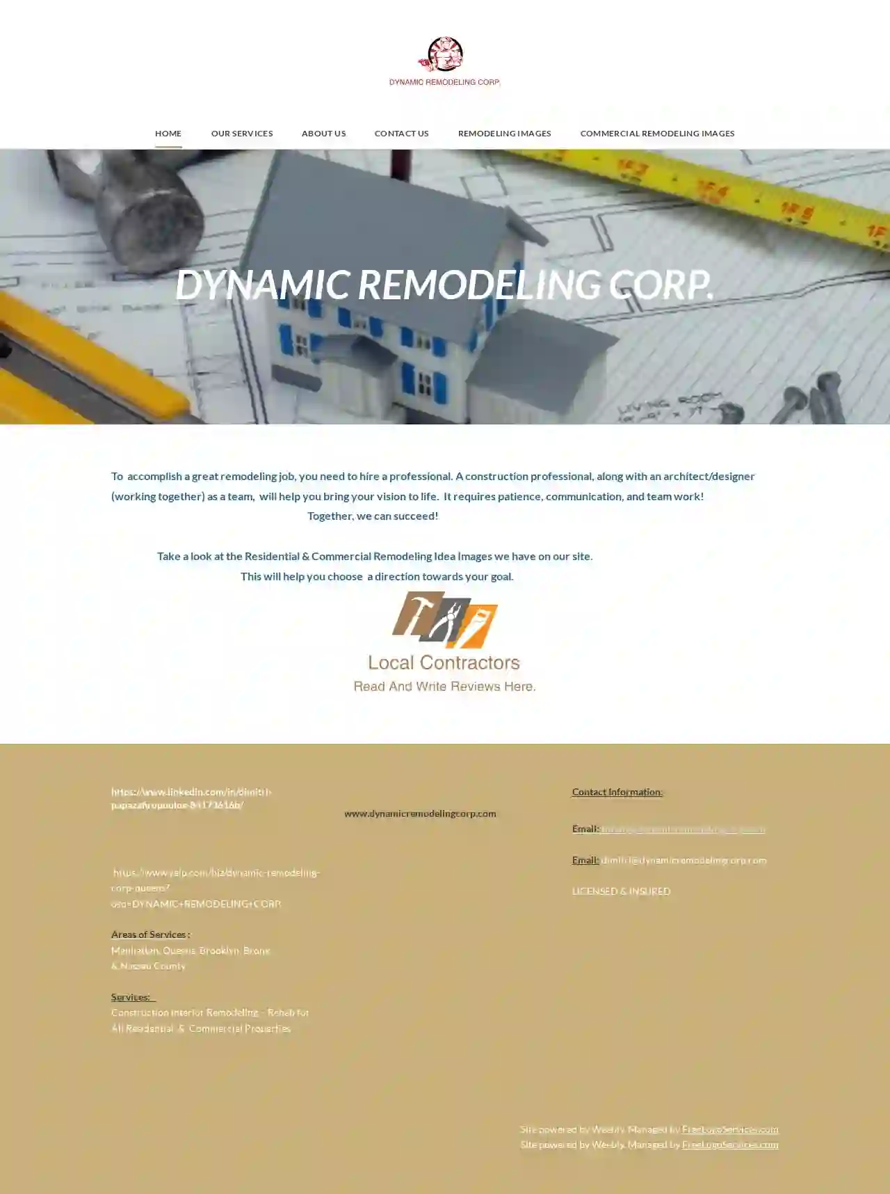 DYNAMIC REMODELING CORP.