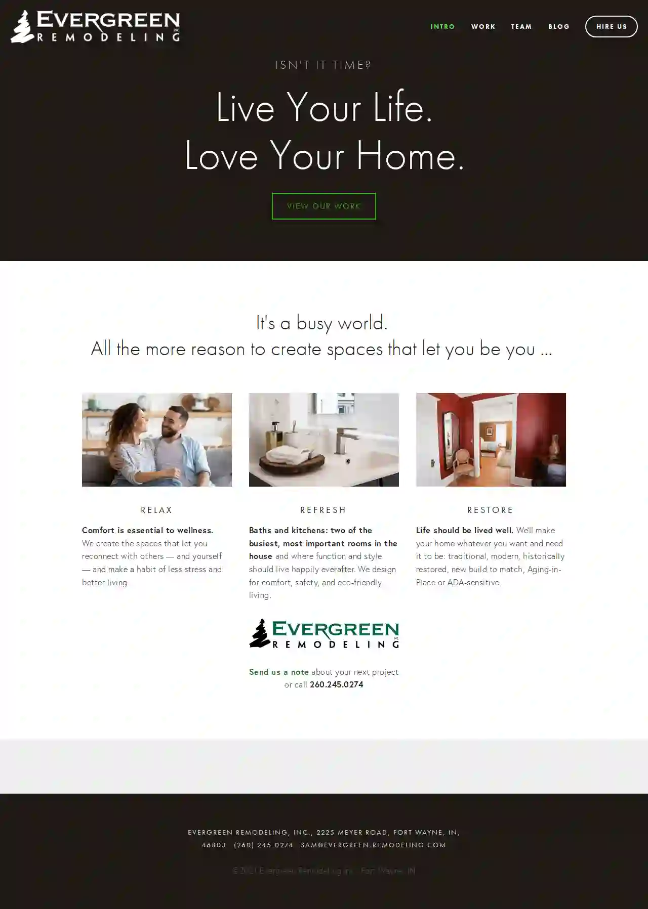 Evergreen Remodeling Inc