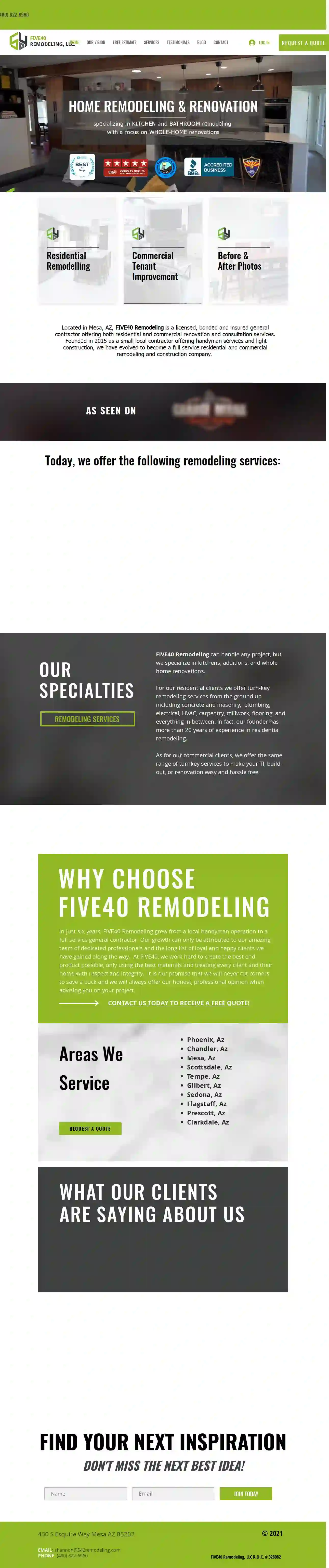 Five40 Remodeling LLC