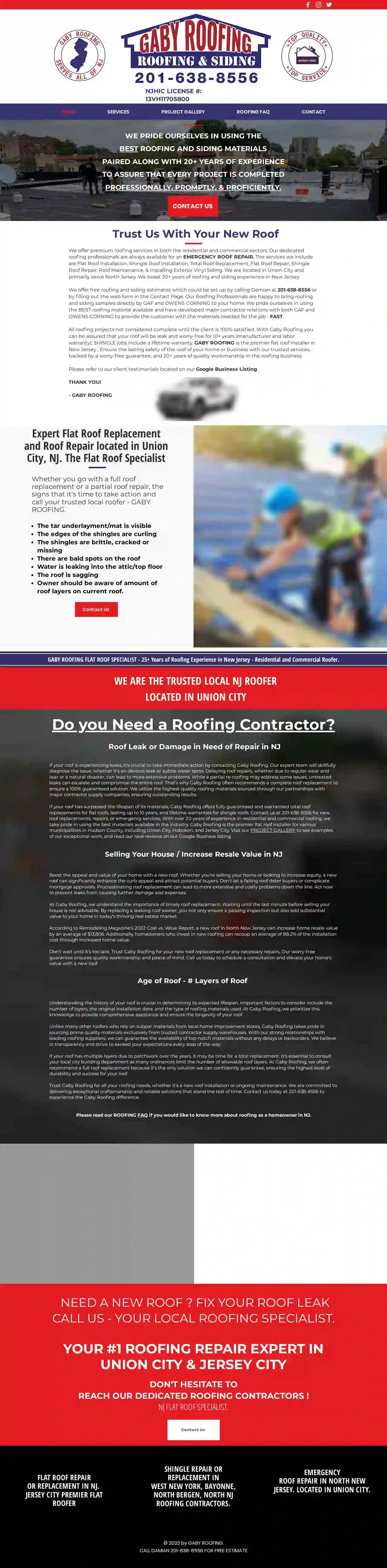 Gaby Roofing Flat Roof Specialist