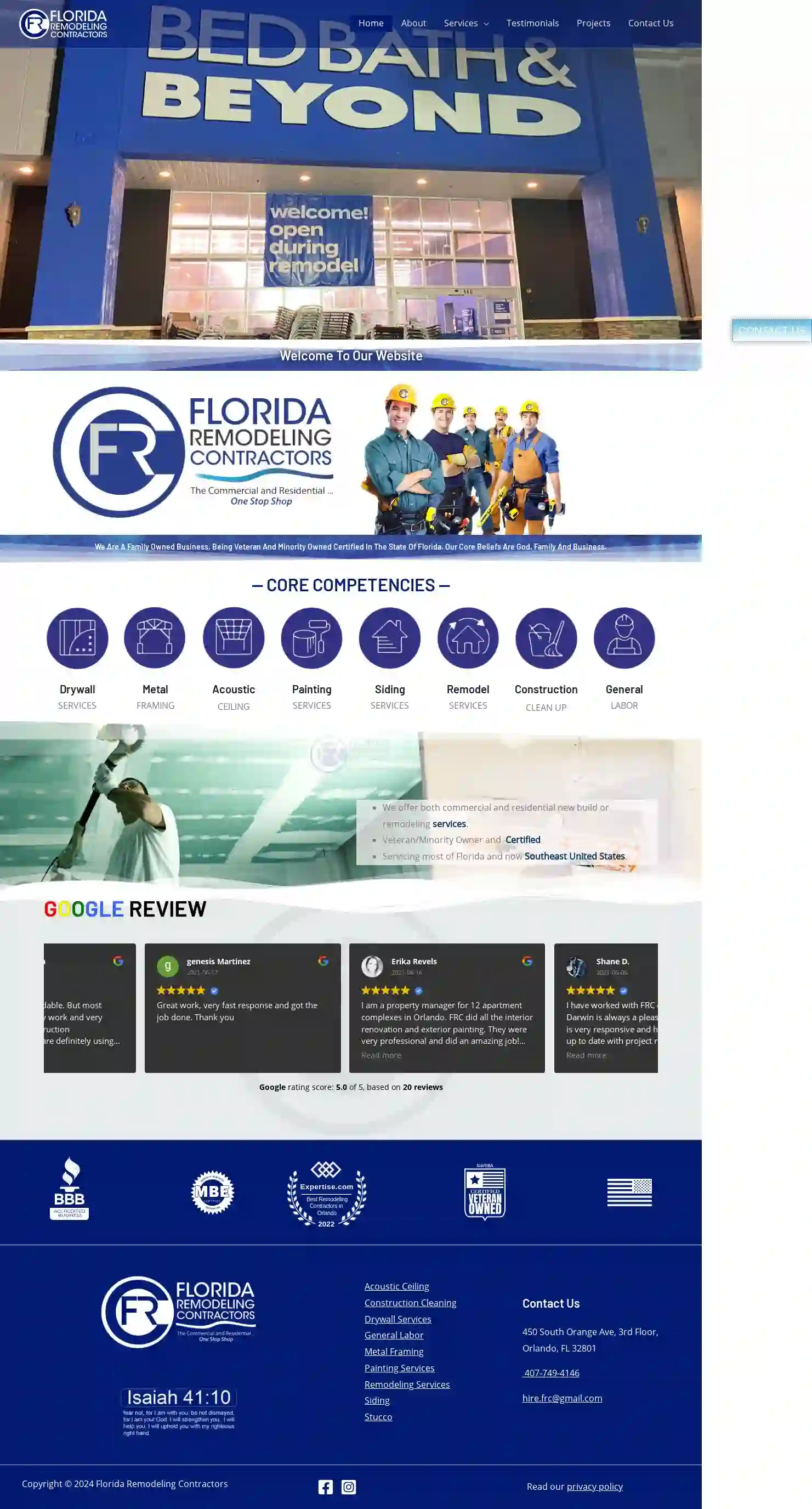 Florida Remodeling Contractors