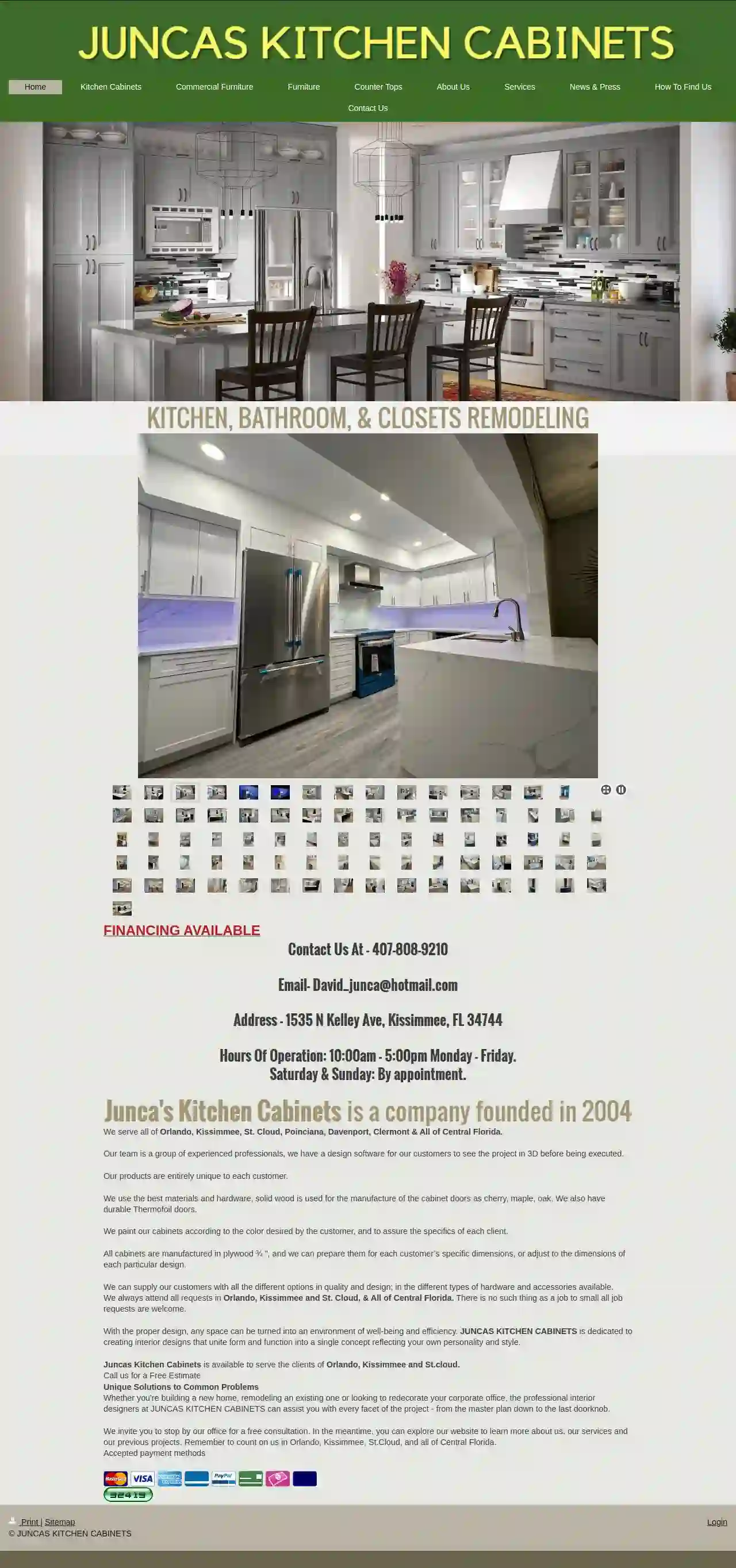 Junca's Kitchen Cabinets