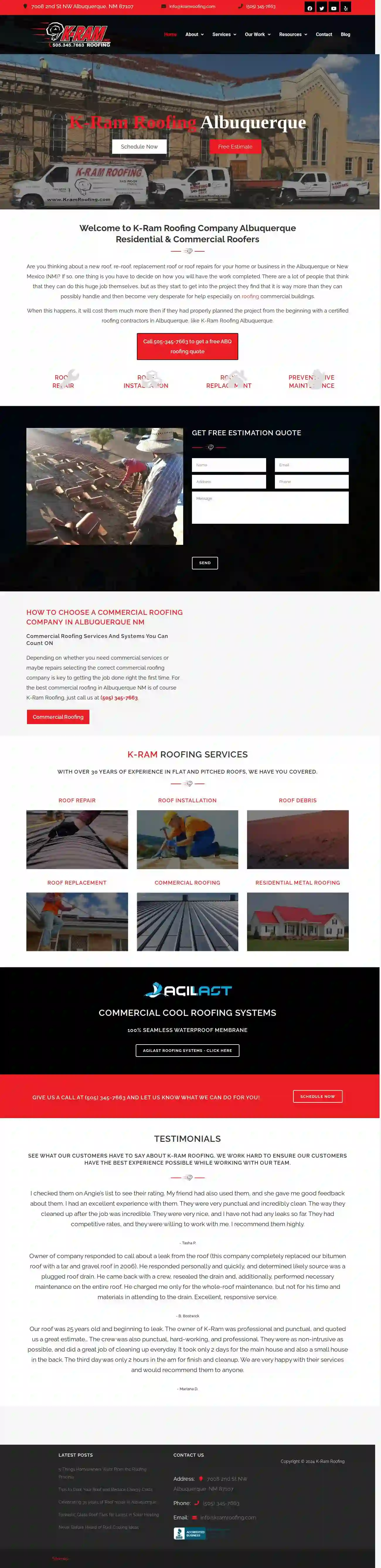 K-Ram Roofing & Construction