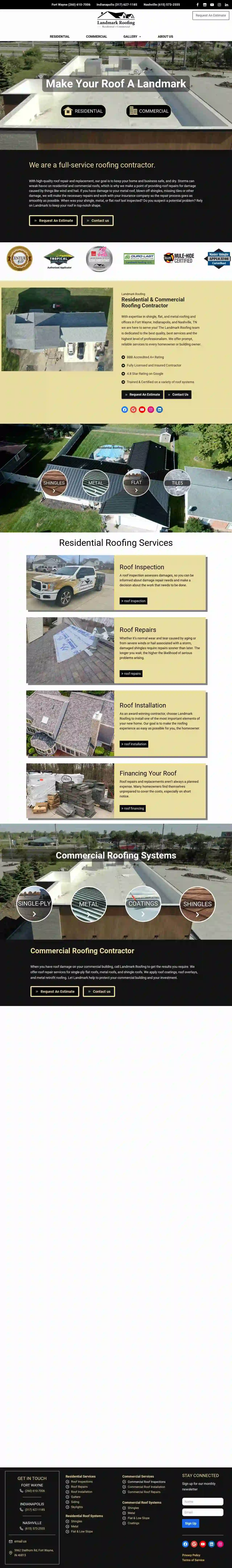 Landmark Roofing