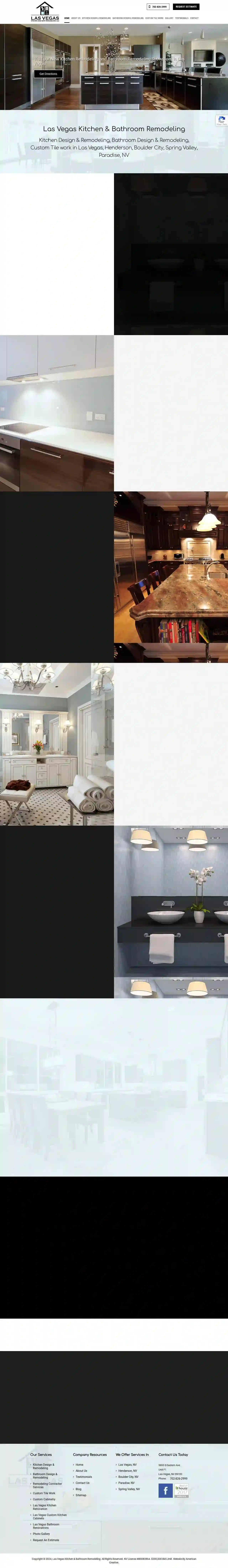 Las Vegas Kitchen & Bath Remodeling