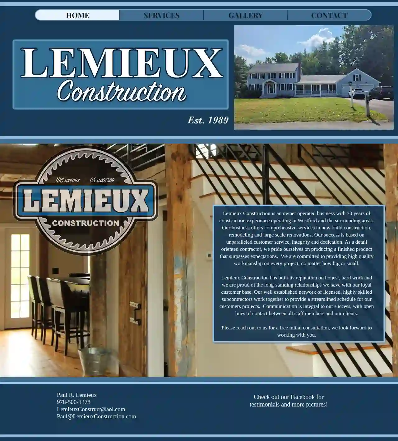 Lemieux Construction & Remodeling Inc