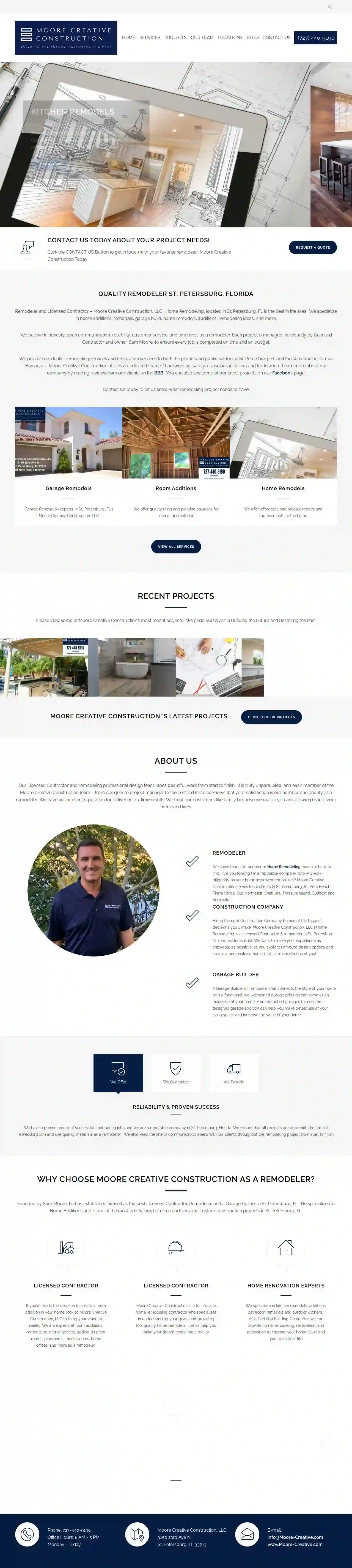 Moore Creative Construction, LLC | Home Remodeling