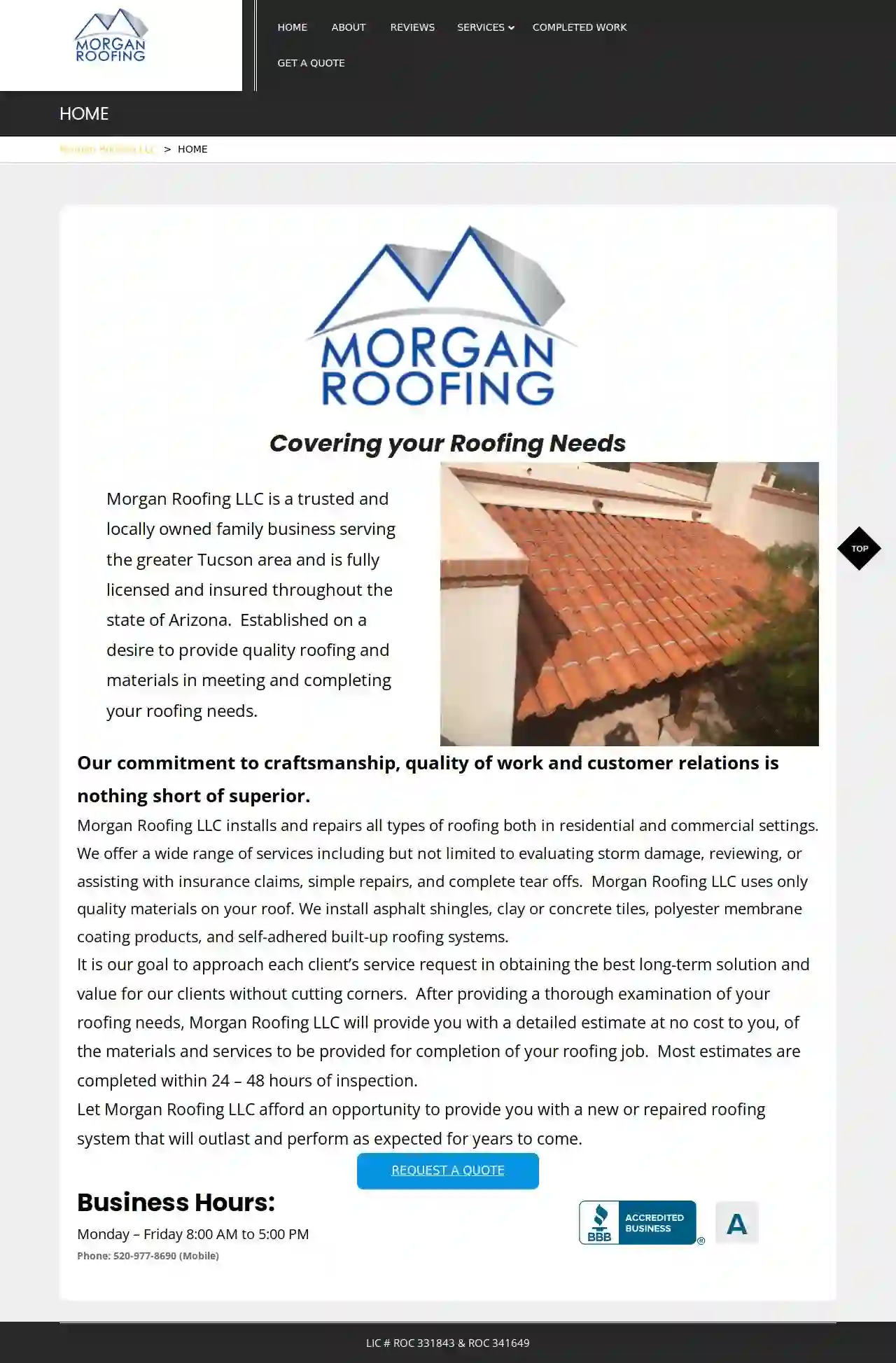 Morgan Roofing LLC