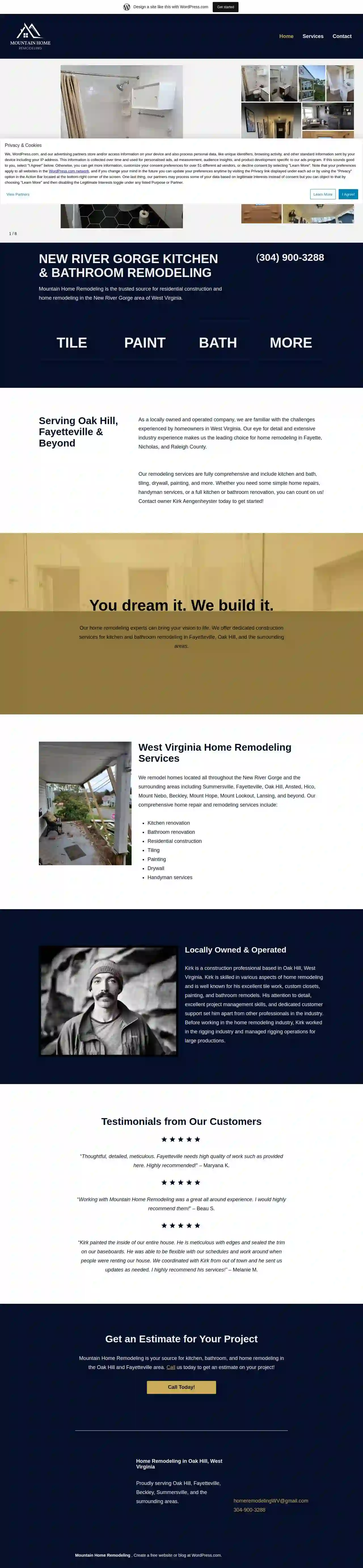 Mountain Home Remodeling