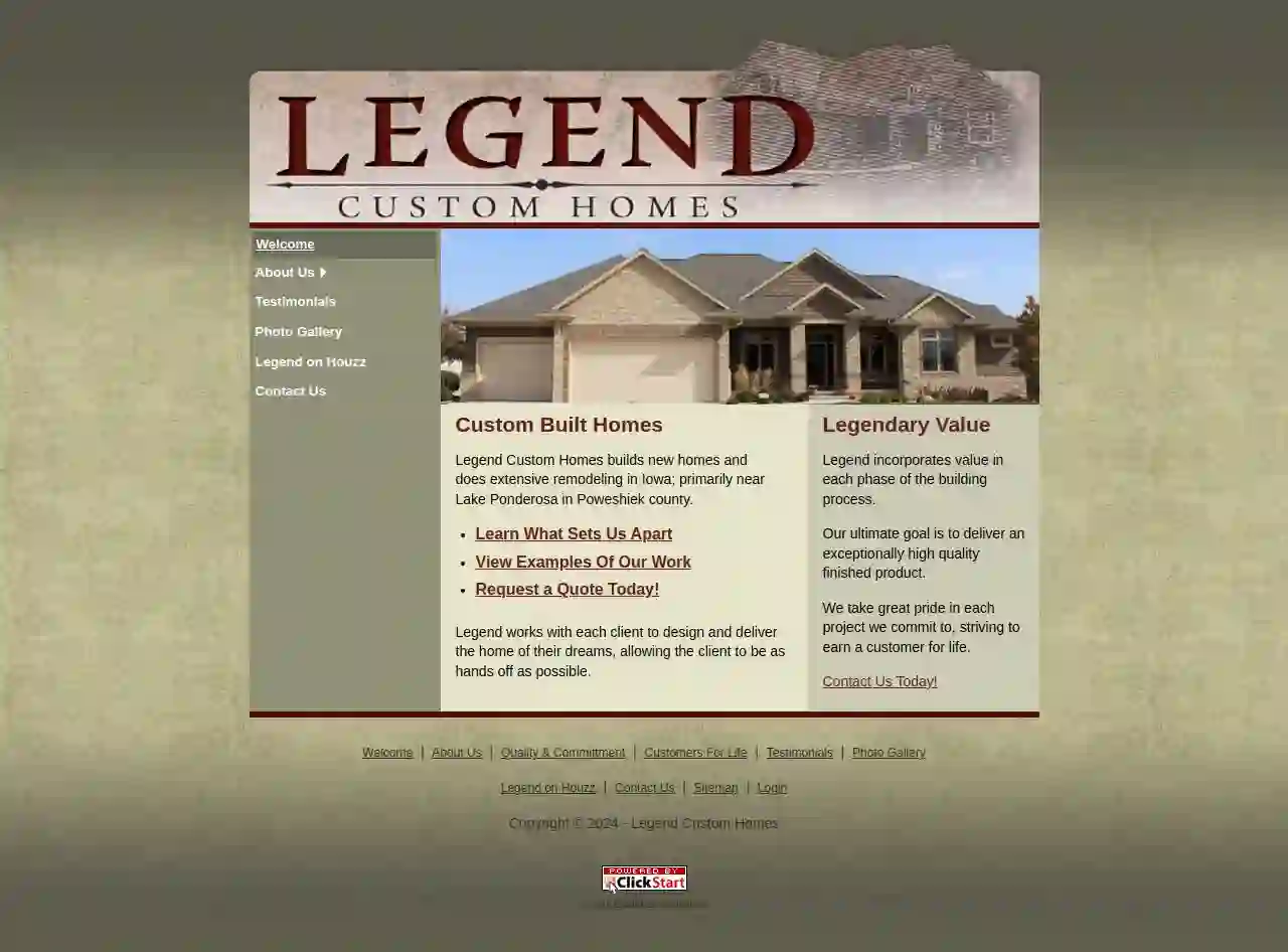 Legend Custom Home & Remodeling