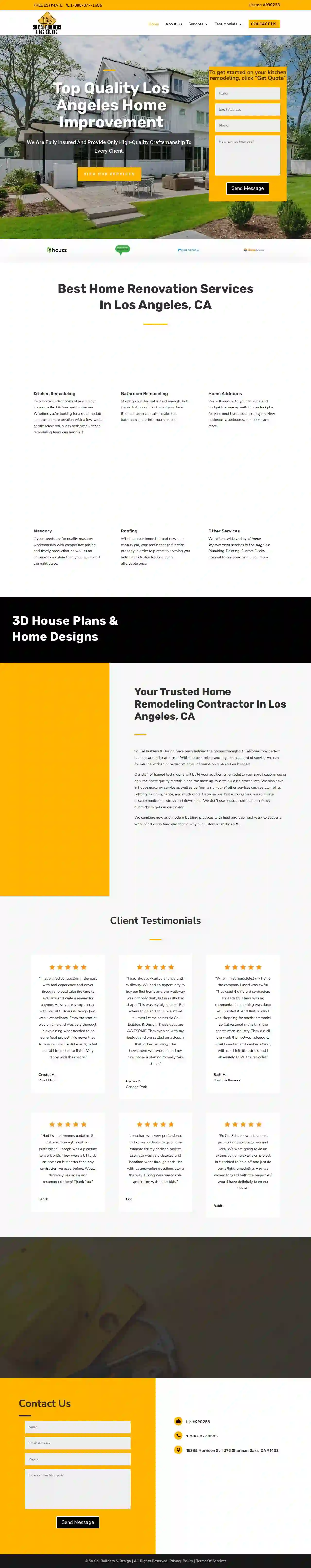 My Socal Builders General Contractor