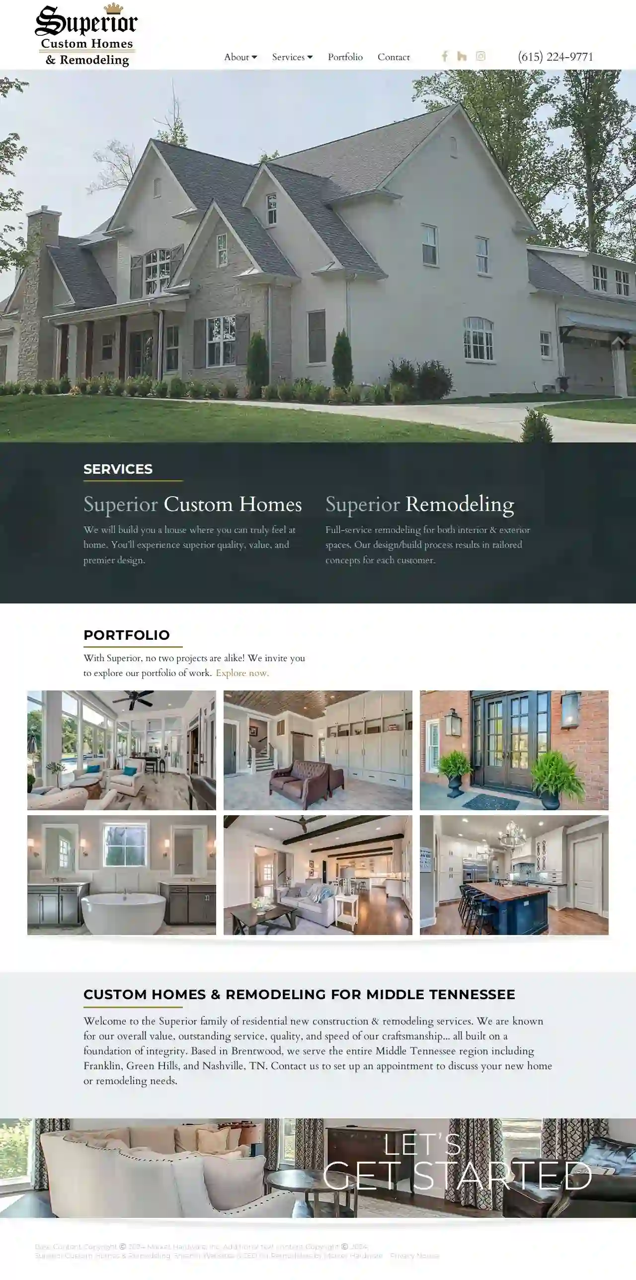 Superior Custom Homes and Remodeling