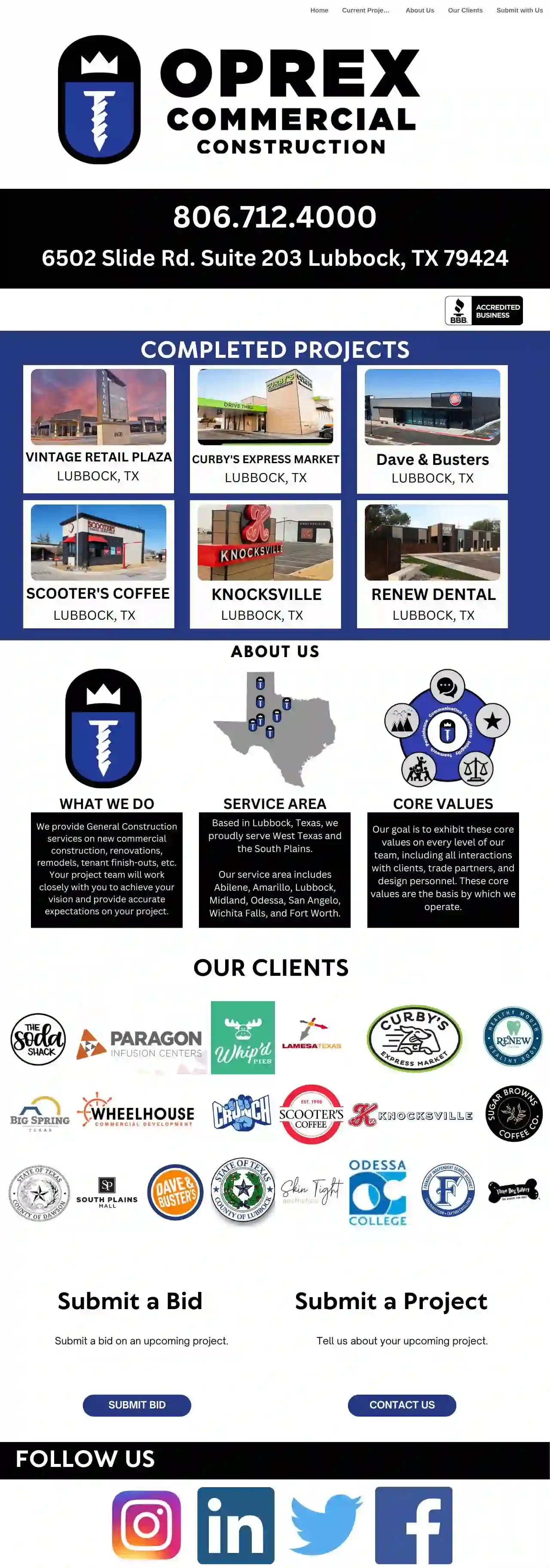 Oprex Commercial Construction