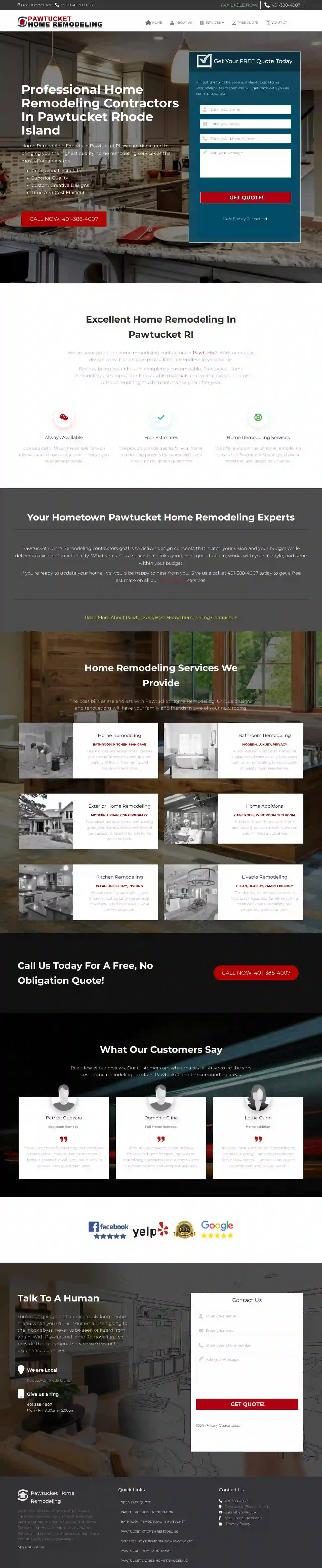 Pawtucket Home Remodeling