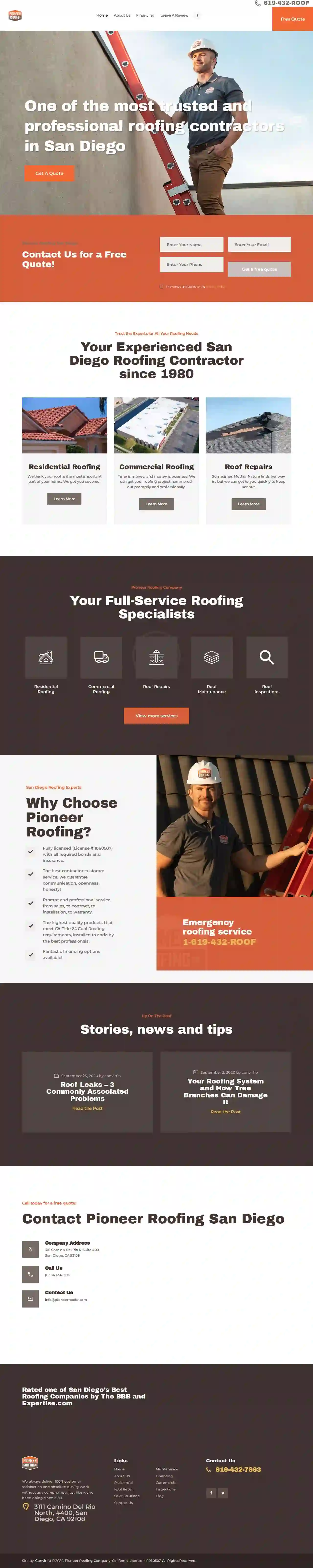 Pioneer Roofing Company, LLC