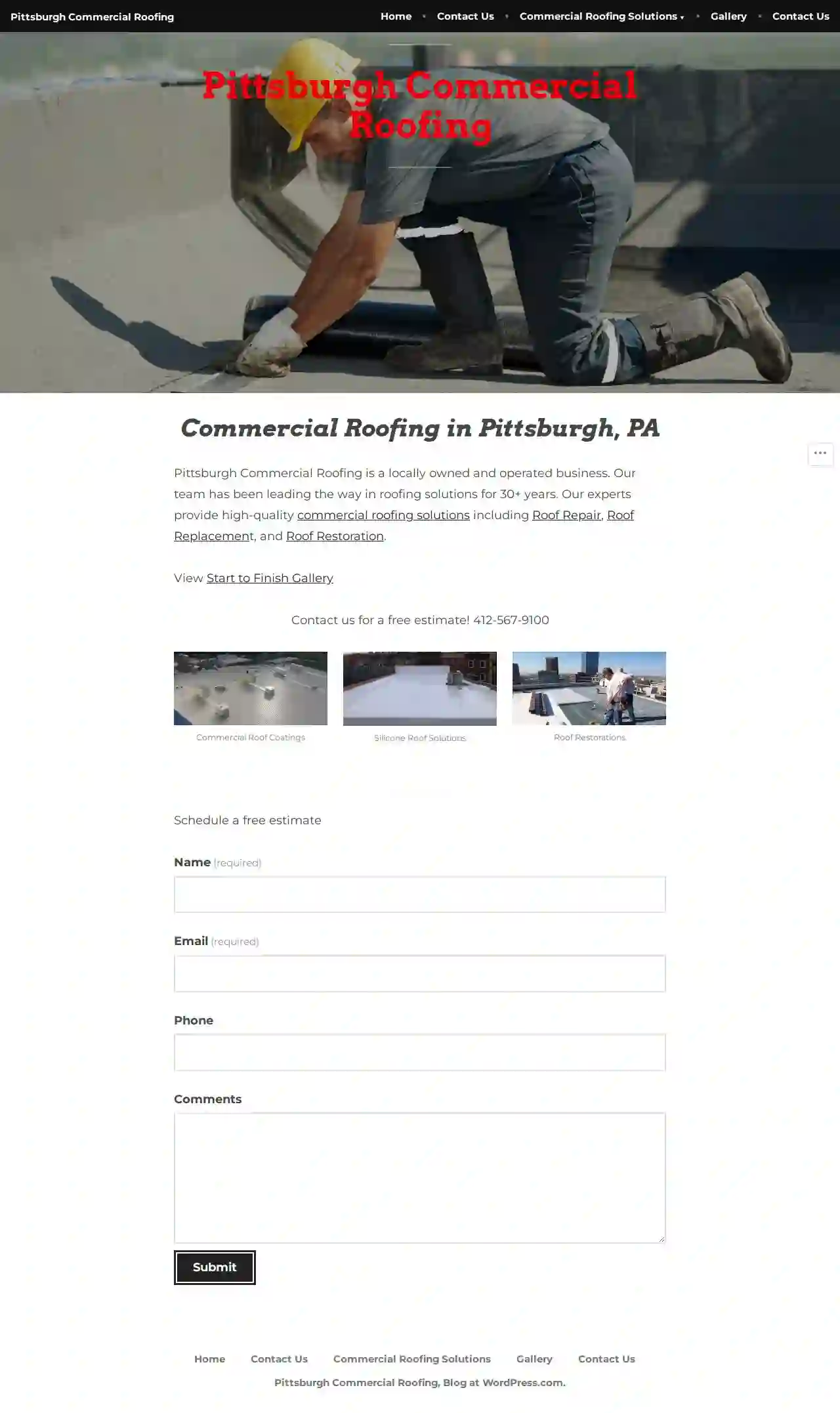 PITTSBURGH COMMERCIAL ROOFING