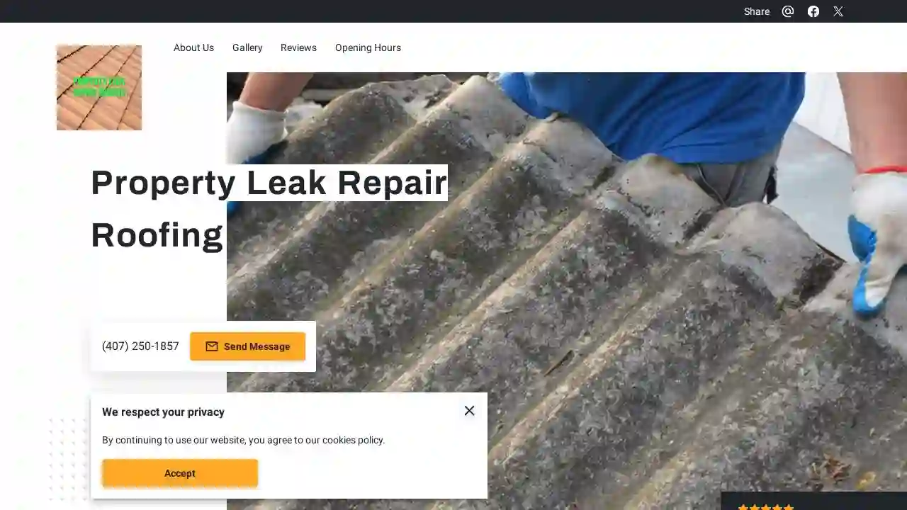 Property Leak Repair Roofing