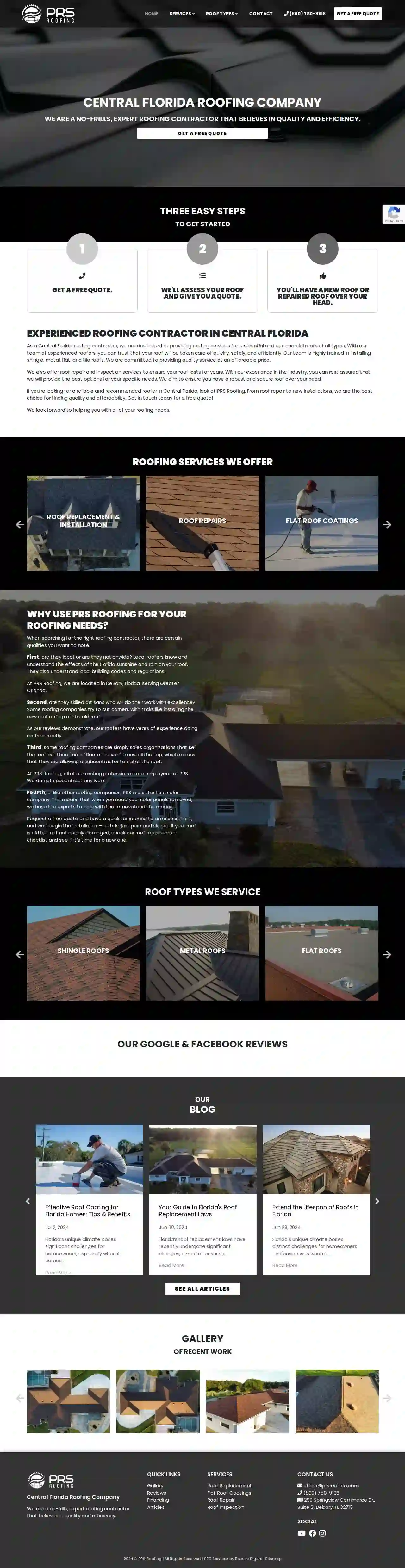 PRS Roofing