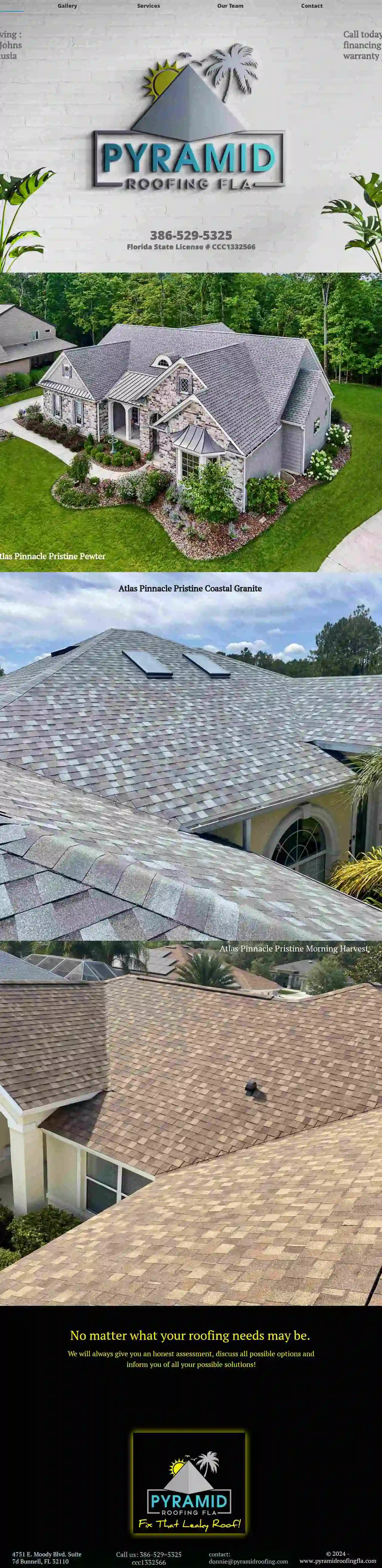 Pyramid Roofing FLA of Palm Coast