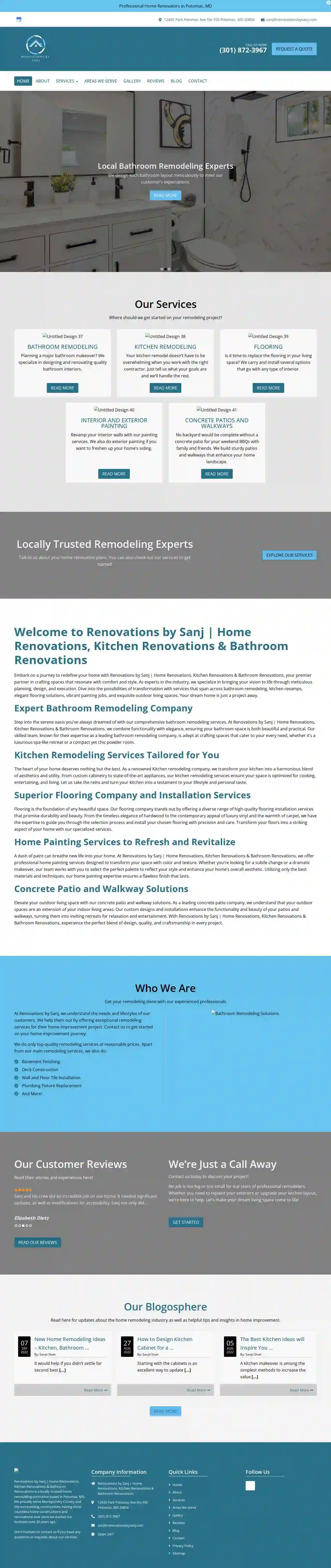 Renovations by Sanj | Home Renovations, Kitchen Renovations & Bathroom Renovations